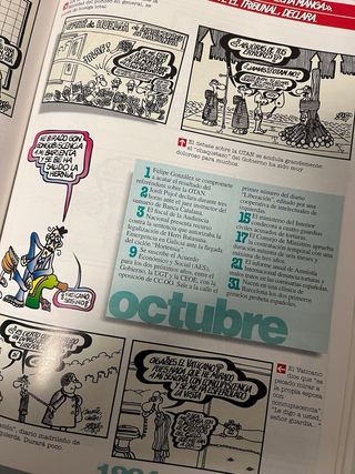 Los veintenta. De Forges.