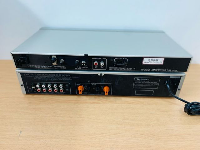 Technics Amplificador SU Z100 y Sinton. ST Z200L