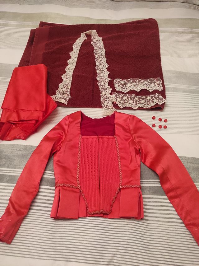 Corpiño fallera niña