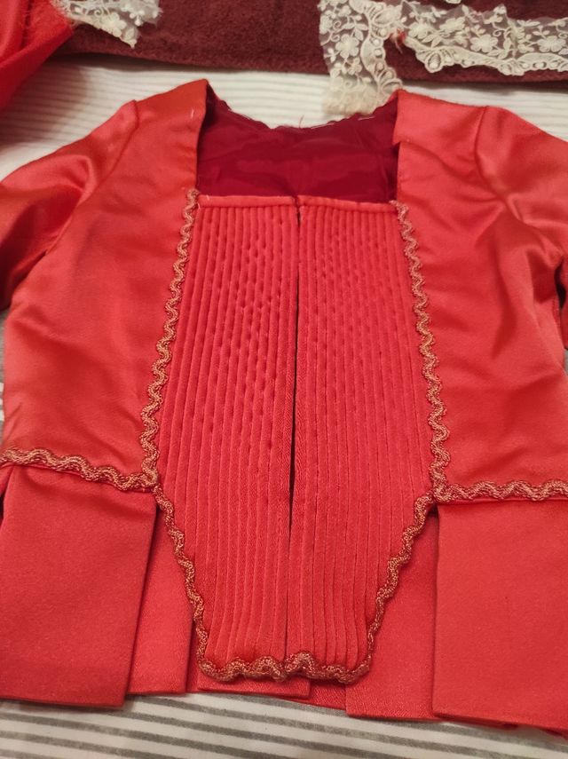 Corpiño fallera niña