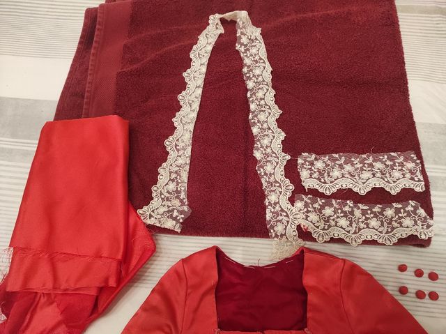 Corpiño fallera niña