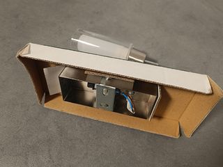 Foco vidrio y aluminio