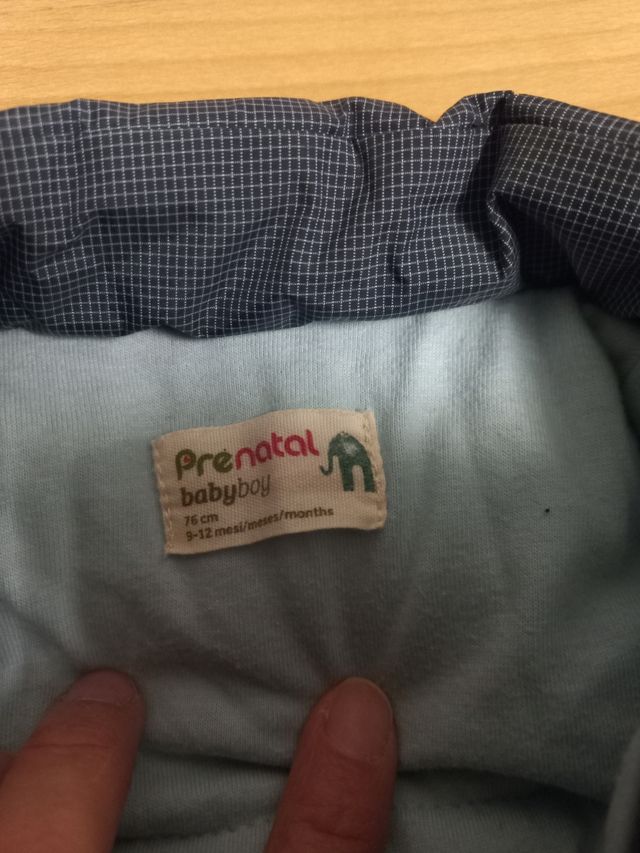 Mono invierno bebe talla 9-12 meses