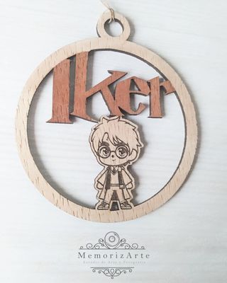 Esferas de navidad personalizadas madera -variados