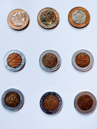 Collezione Monete da 500 Lire - 1000 Lir