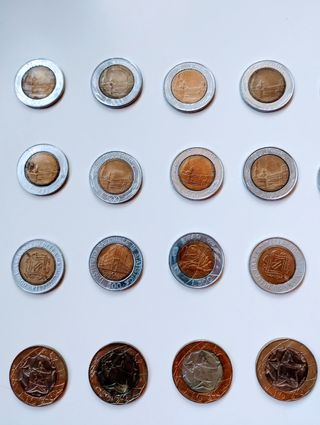 Collezione Monete da 500 Lire - 1000 Lir