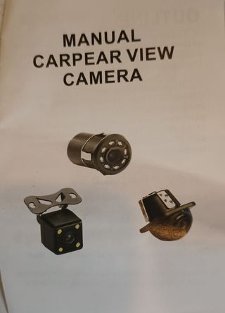 Cámara visión trasera para coche