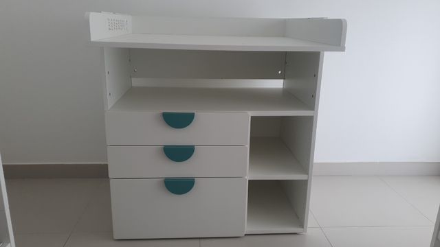 Cambiador para bebe comvertible en pupitre
