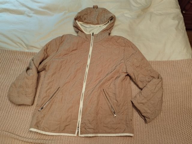 Cazadora capucha mujer