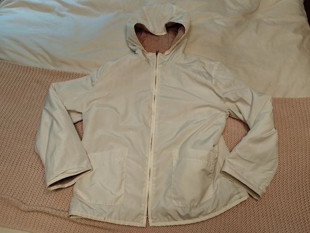 Cazadora capucha mujer