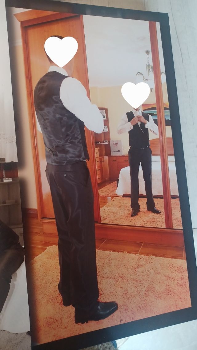 Traje novio boda