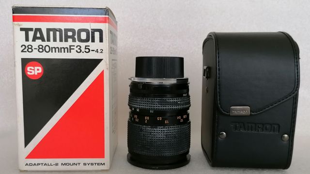 OBIETTIVO TAMRON 28-80mm. F. 3,5-4,2