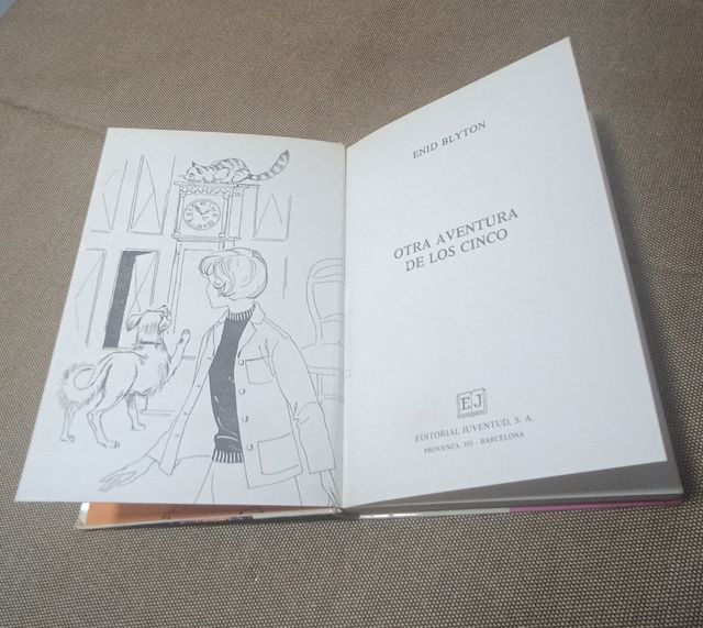 5 LIBROS DE "LOS CINCO" COLECCIÓN ORIGINAL