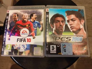 FIFA 10 y PES 2008 Playstation 3