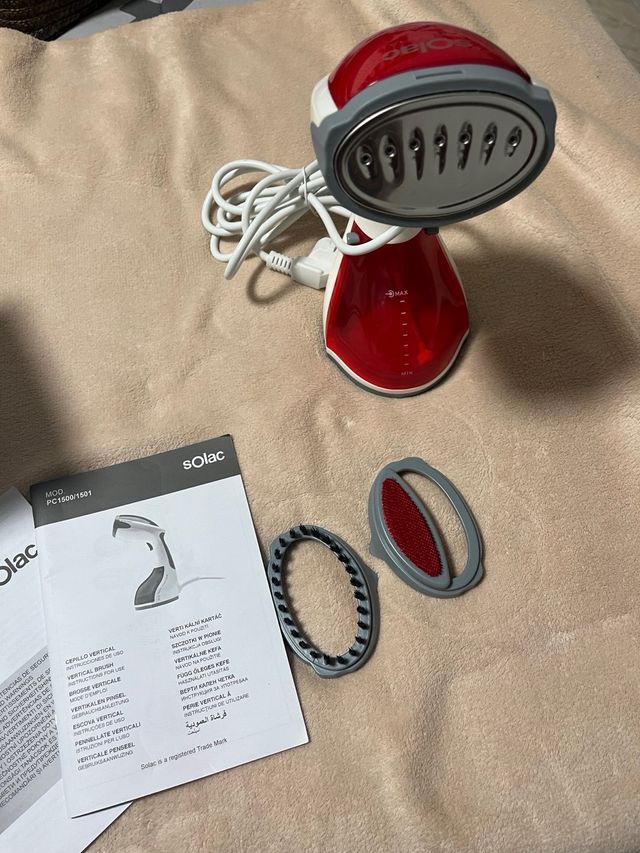 Plancha verticar solac. vapor