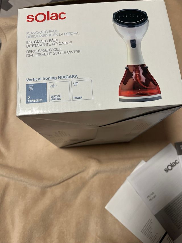 Plancha verticar solac. vapor