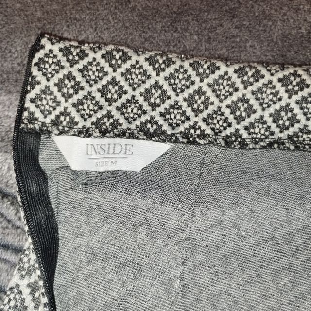 Falda Corta Plateado