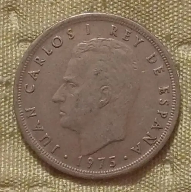 Moneta da 5 pesetas del 1975 Spagna