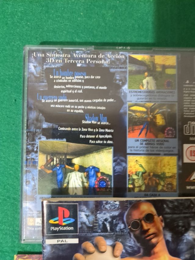 Shadow man psx e mappa, spagnolo