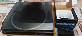 Lote plato Sony y amplificador nuevo. 