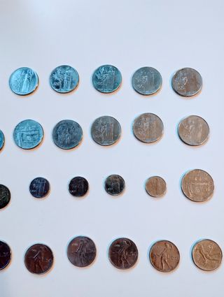 Collezione Monete Italiane da 5, 10 e 20 Lire