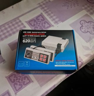 Mini consola 620 juegos nueva