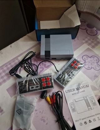 Mini consola 620 juegos nueva