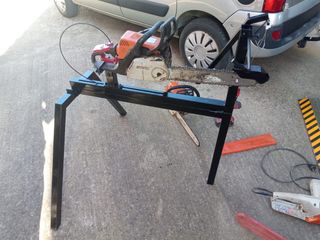 Caballete motosierra