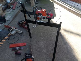 Caballete motosierra