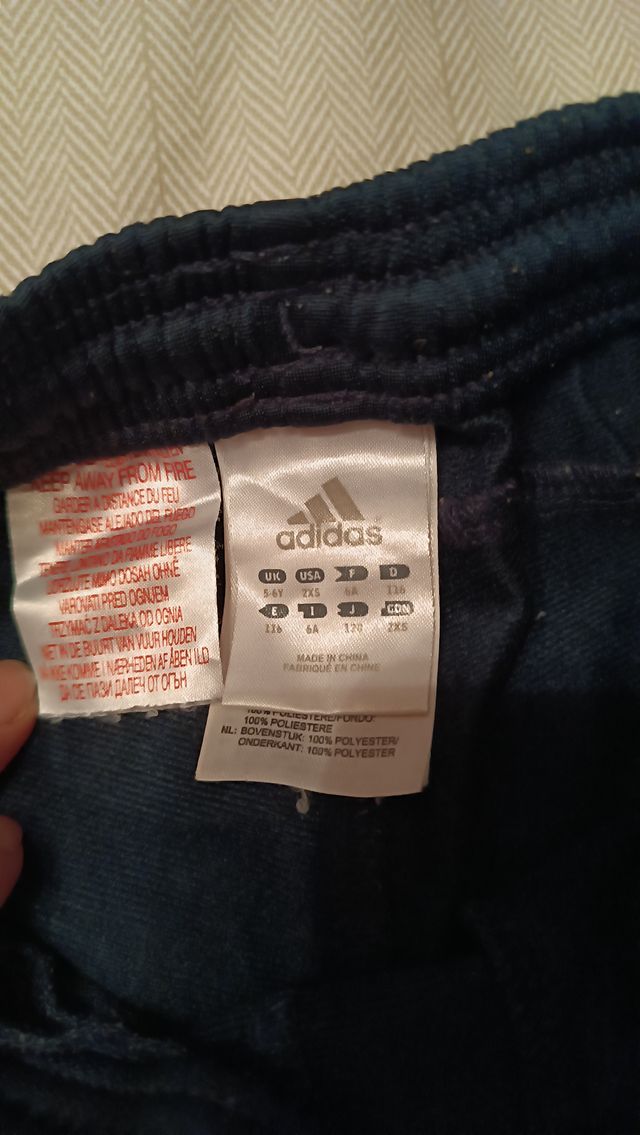 Pantalón de chándal adidas original T-5-6
