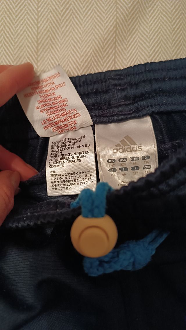 Pantalón de chándal adidas original T-5-6