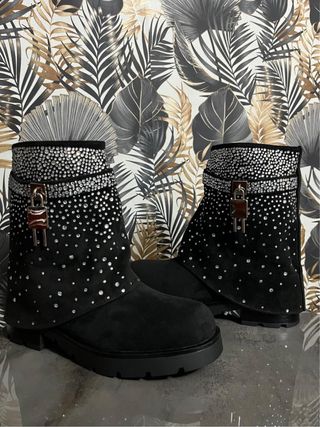 Stivali alti neri 39