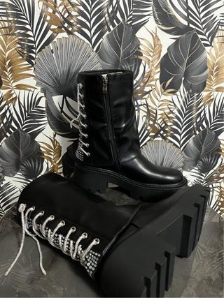 Stivali alti neri 38 39