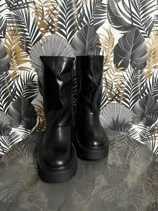 Stivali alti neri 38 39