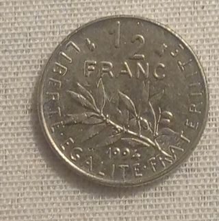 Moneta da mezzo 1/2 Franco del 1994 Francia