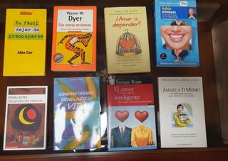 Lote de libros autoayuda