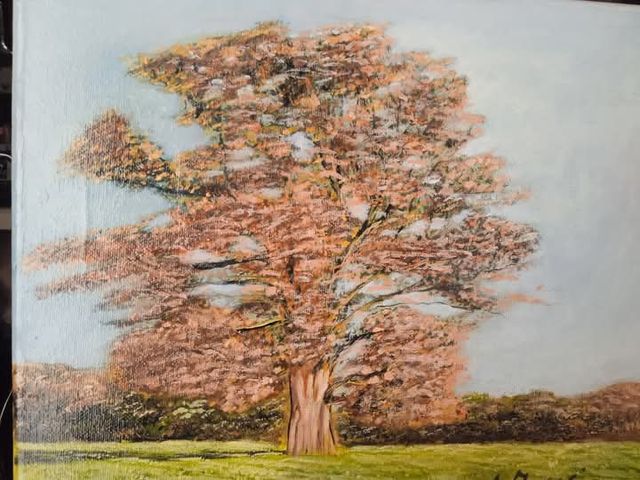 Quadro dipinto natura