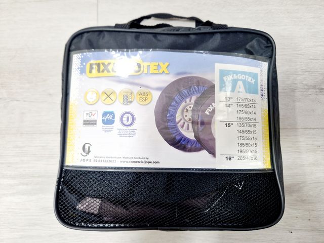 Cadenas textiles para nieve