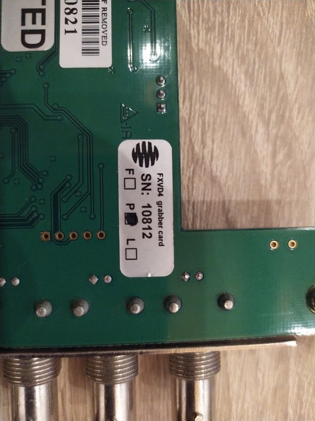 Tarjeta PCI  Captura de Video