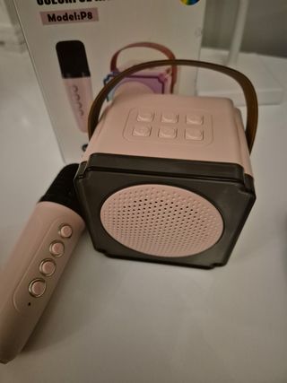 Karaoke infantil altavoz. Nuevo