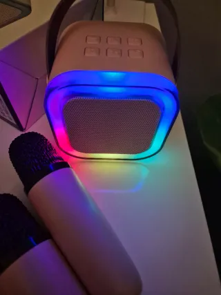 Karaoke infantil altavoz. Nuevo