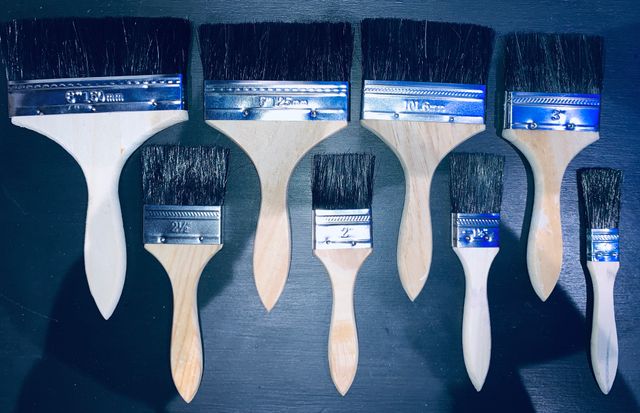 Set pennelli per pittura e bricolage