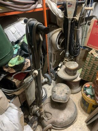Lote Maquinas de Solado Pulido Abrillantado etc