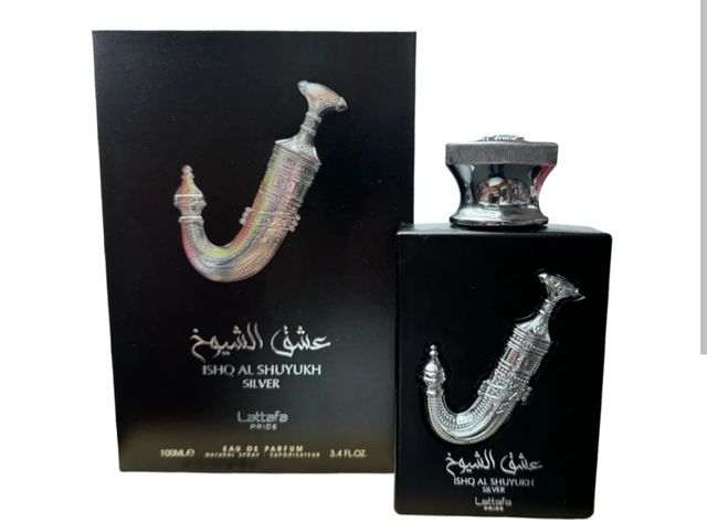 Perfume ishq Al Shuyukh silver plata