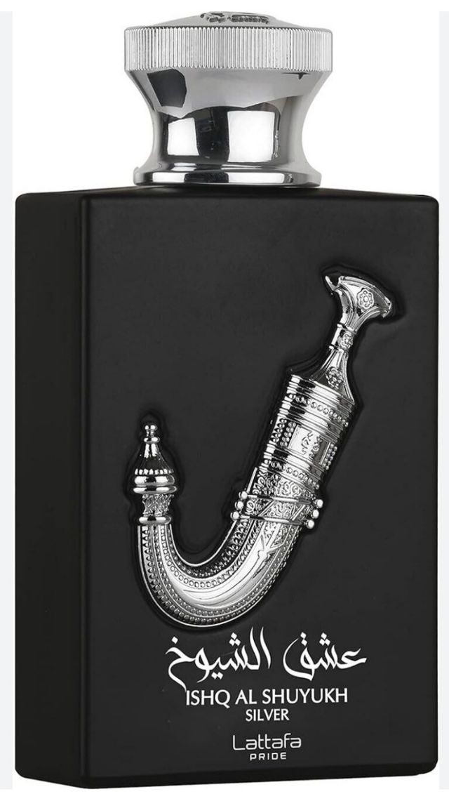 Perfume ishq Al Shuyukh silver plata
