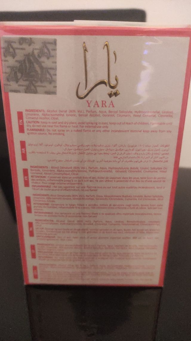 Perfume Árabe Yara Candy lattafa