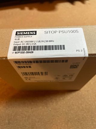 Fuente alimentacion siemens 24v /2.5A