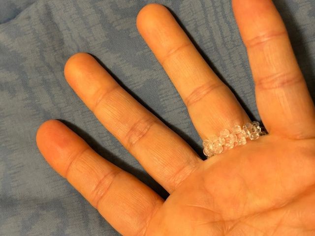 Set due anelli e un bracciale