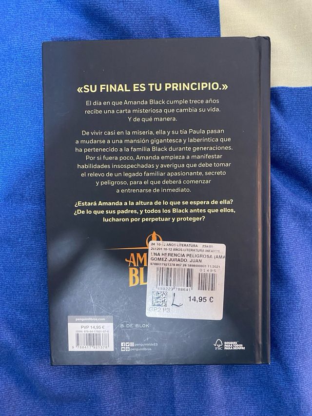 Una herencia peligrosa Amanda Black