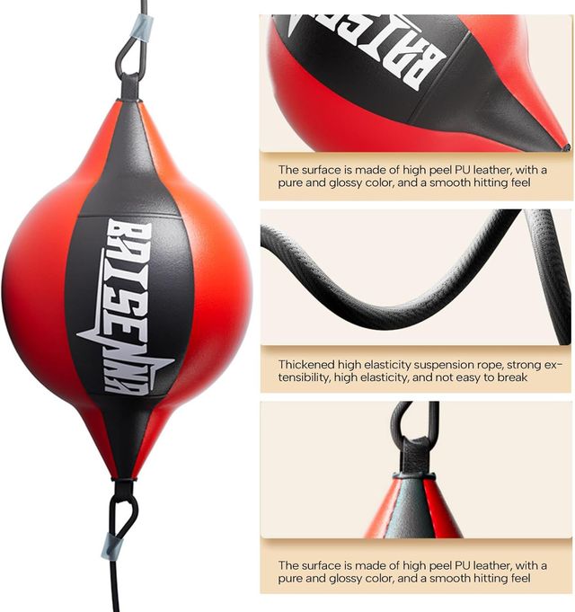 Bolsa de boxeo para colgar, giratoria, entrenar